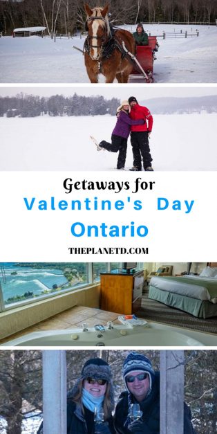 valentine's day getaways in Ontario Canada