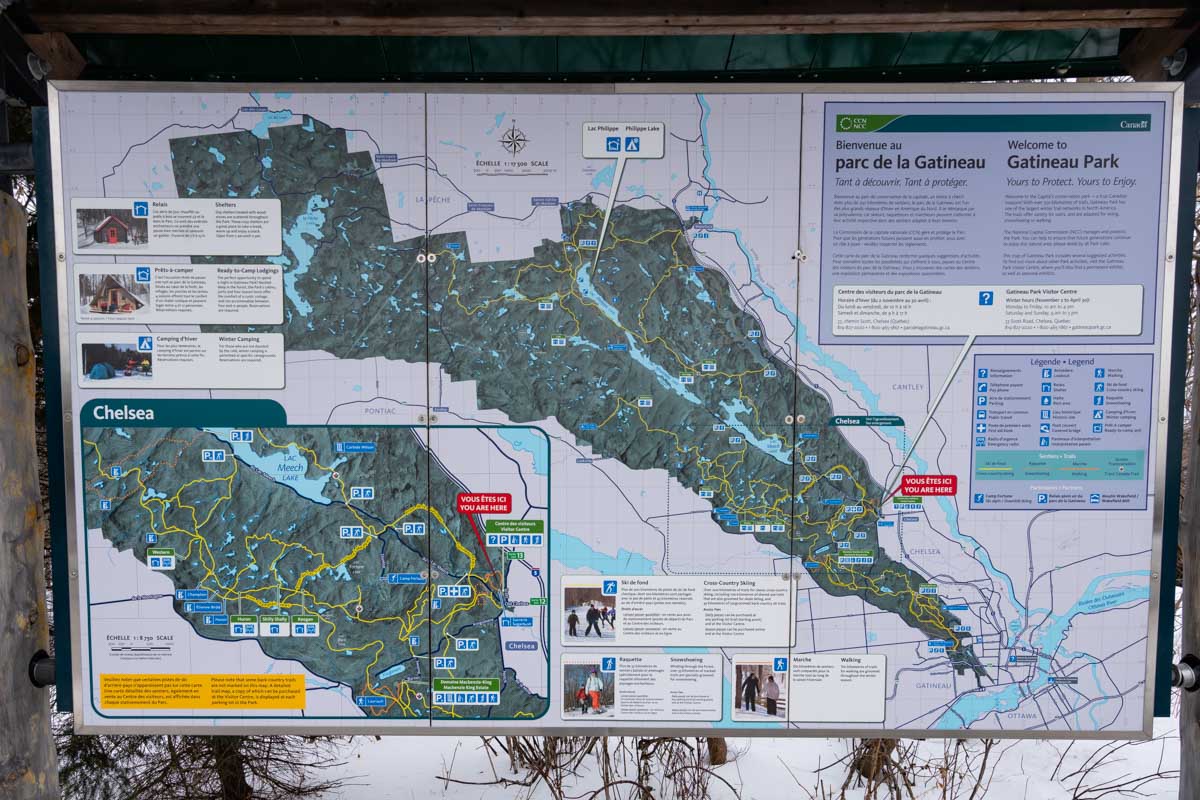 Ski Trails at Gatineau National Park Ottawa Attractions