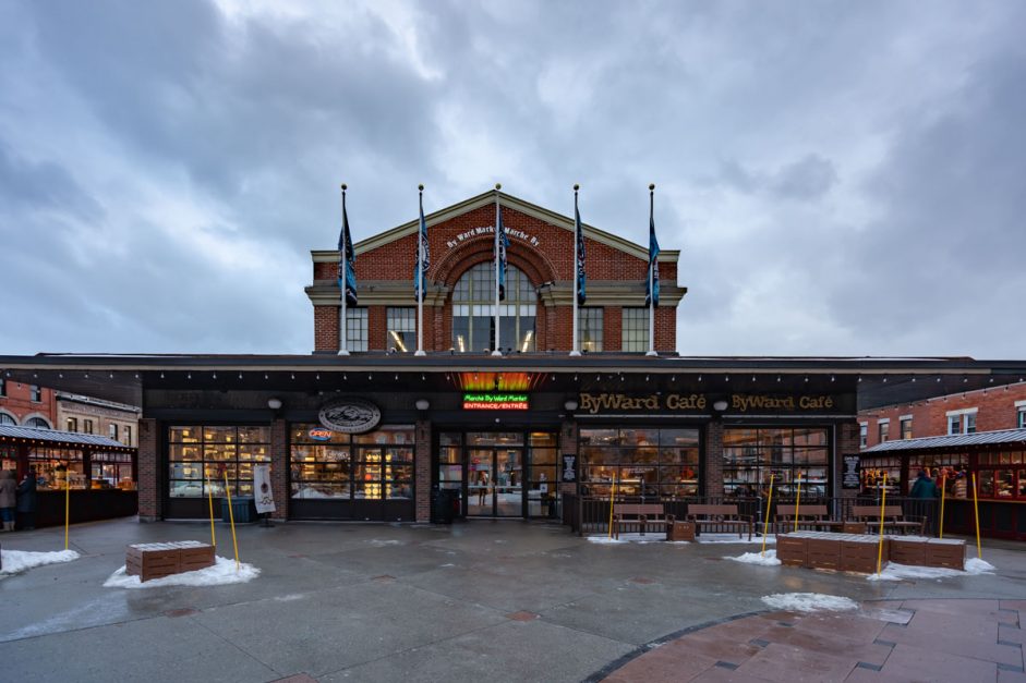 Ottawa Attractions in Winter Byward Market