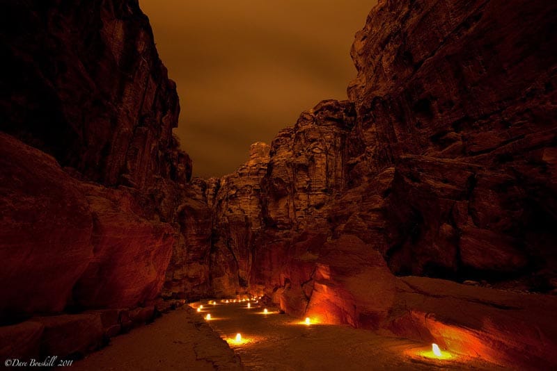 visit petra by night