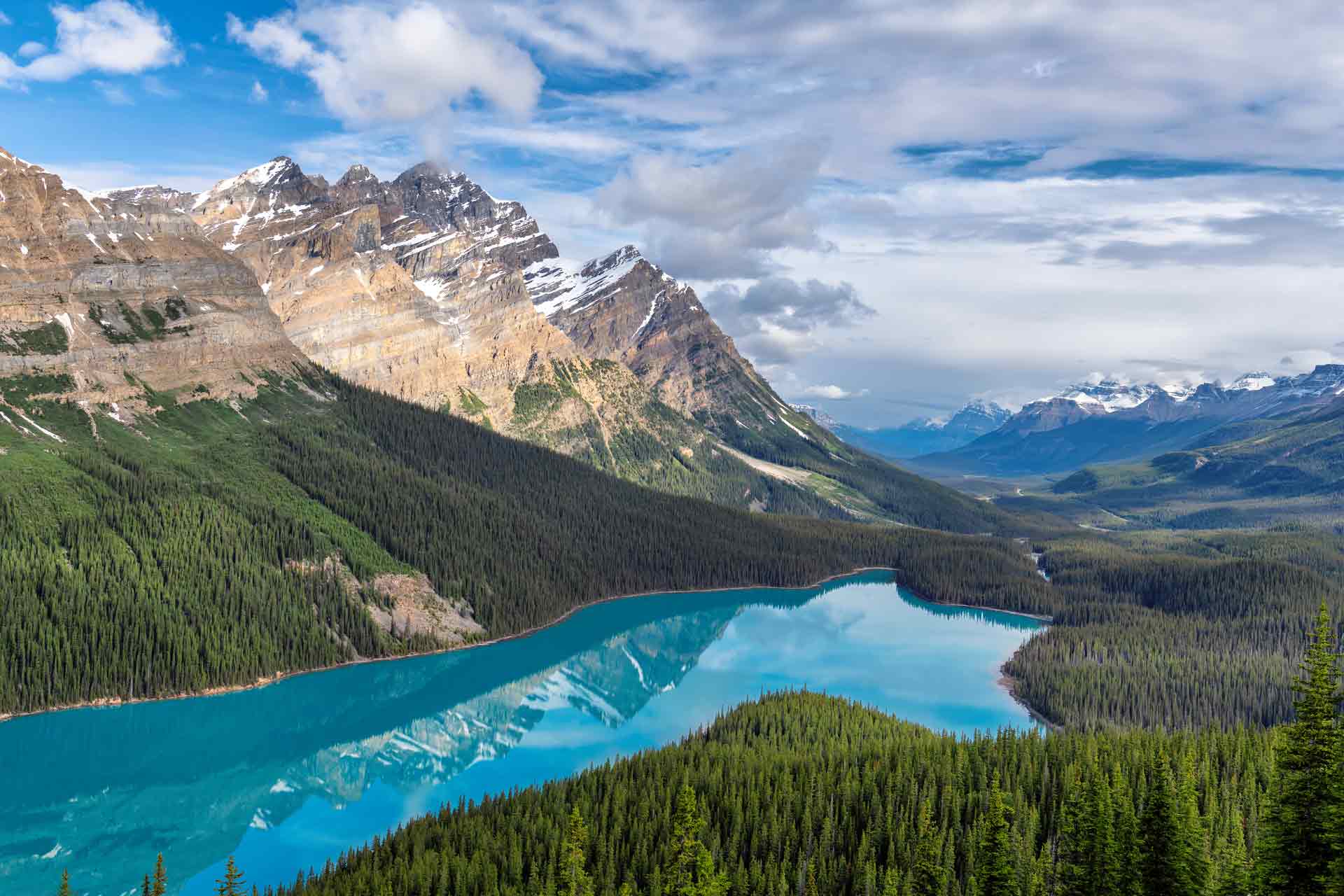 places to visit in alberta peyto lake