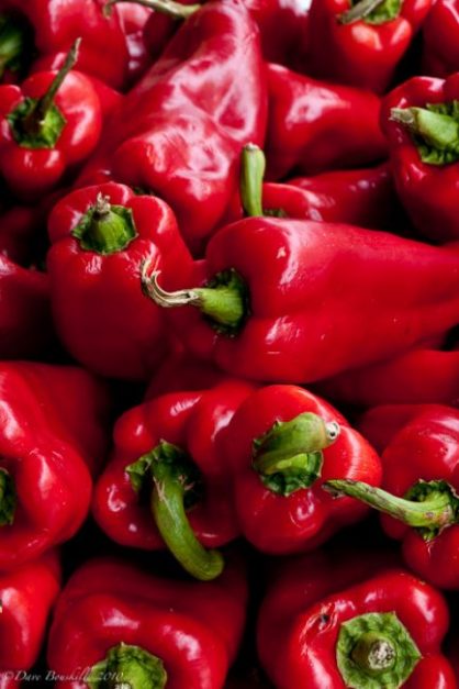 red peppers