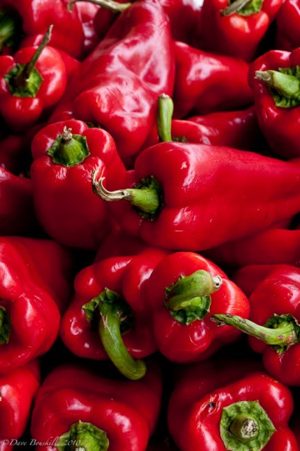 red peppers