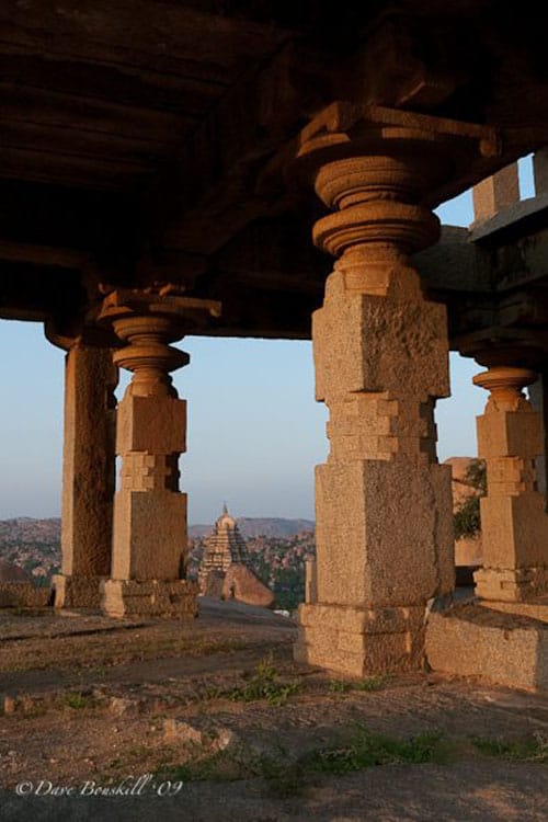 hampi temple view