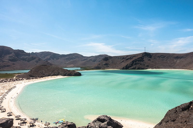 where to visit in mexico - Balandra Beach