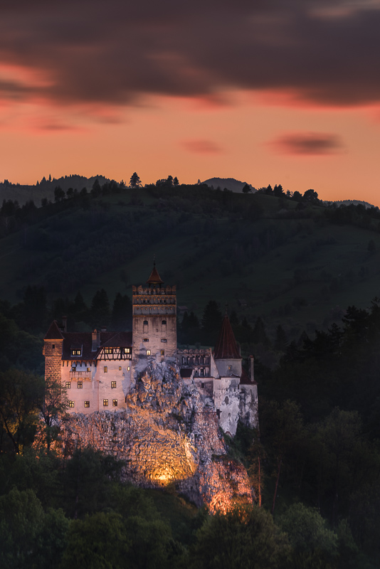 best halloween places | draculas castle transalvania