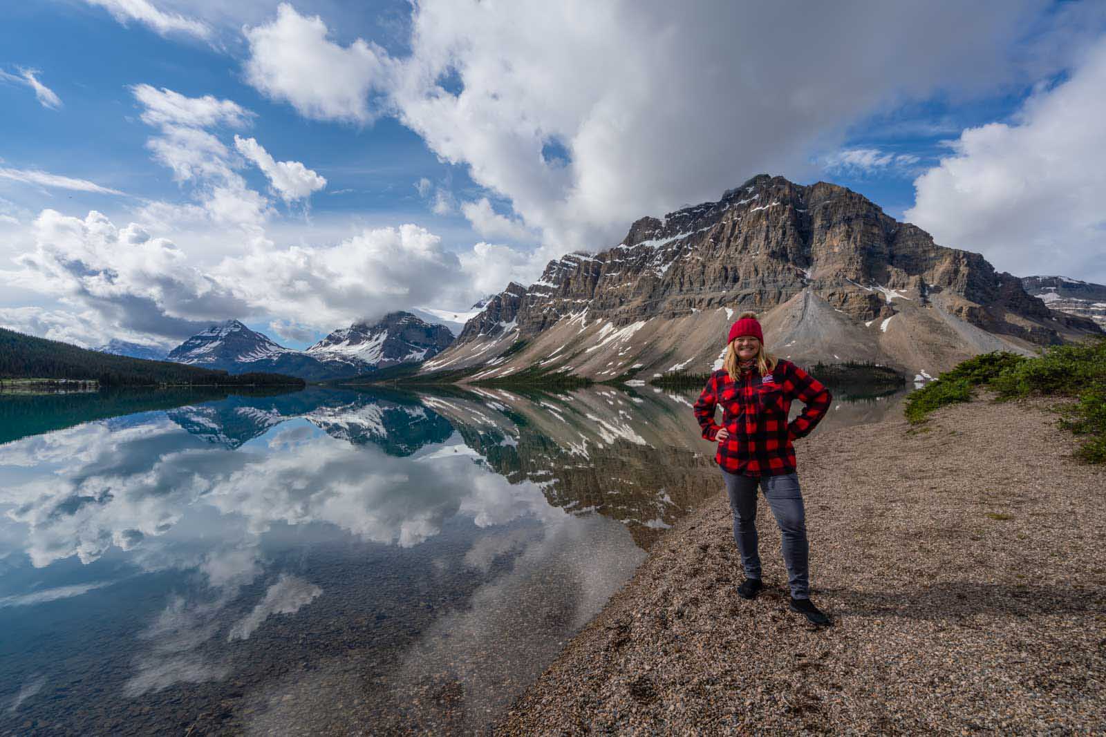 places to visit in alberta bow lake