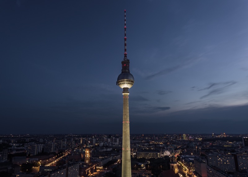 best places to visit in berlin TV Tower at Alexanderplatz