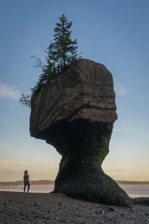 canadian places to visit | hopewell rocks