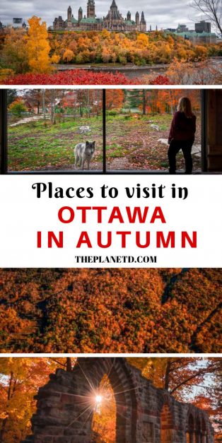 places to visit in Ottawa in Autumn