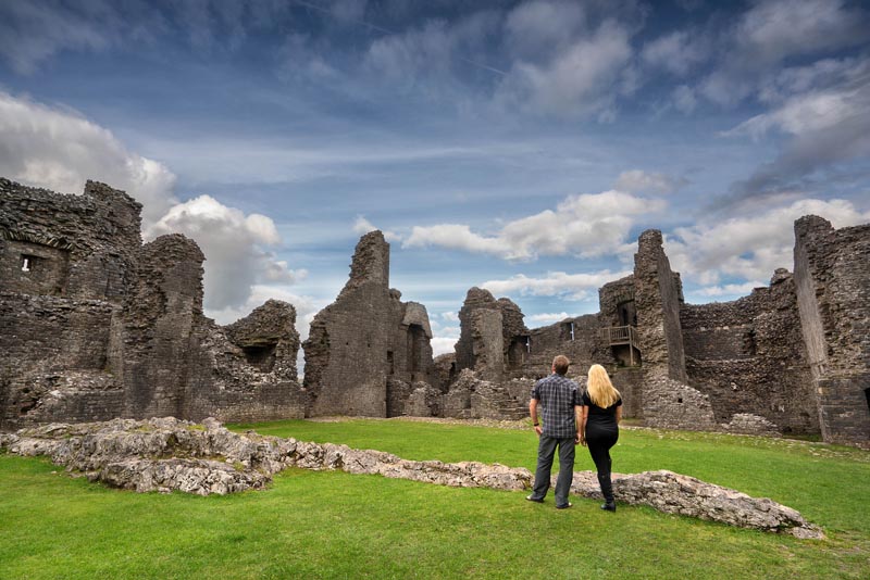 what to see in Wales Carreg Cennen Castle