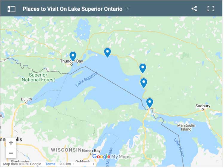 places to visit on lake superior ontario canada