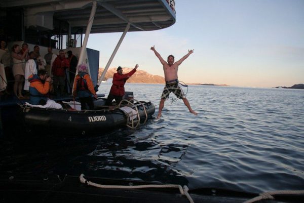 The Arctic Polar Plunge - Facing the Icy Waters of Greenland