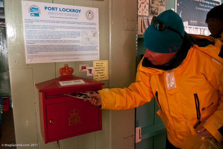 post office antarctica post box