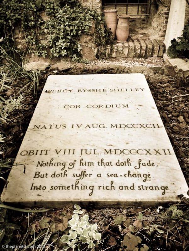 Protestant Cemetery Rome Shelly Tomb