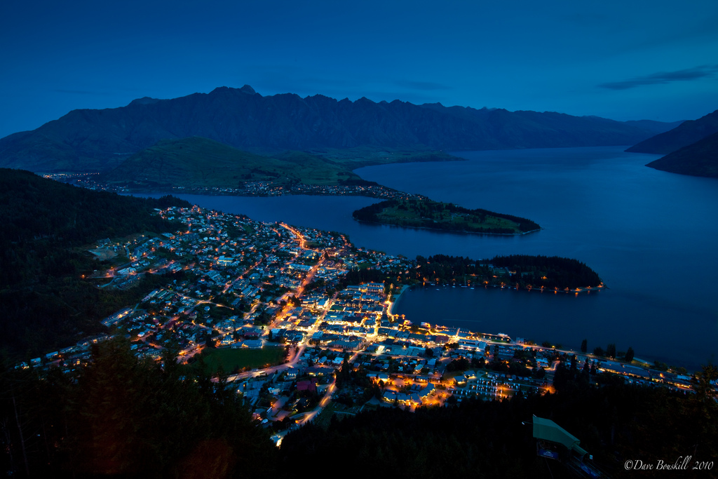 Queenstown, New Zealand at Night | The Planet D