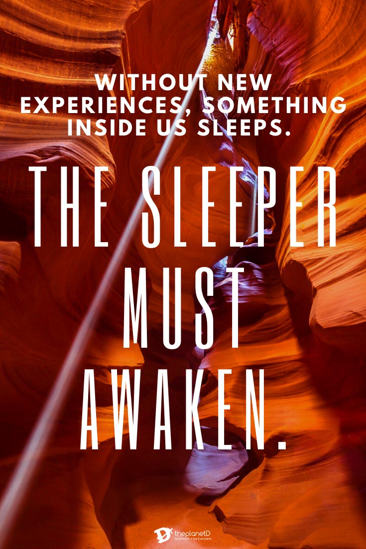 best travel quotes the sleeper must awaken