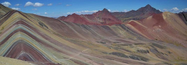 Rainbow Mountain in Peru