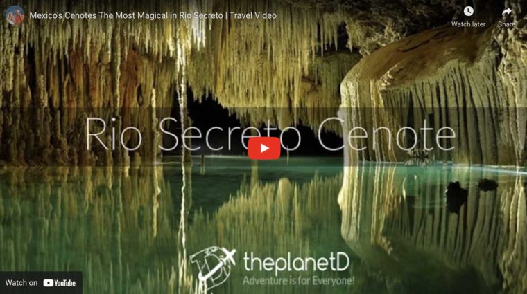 rio secreto cenote