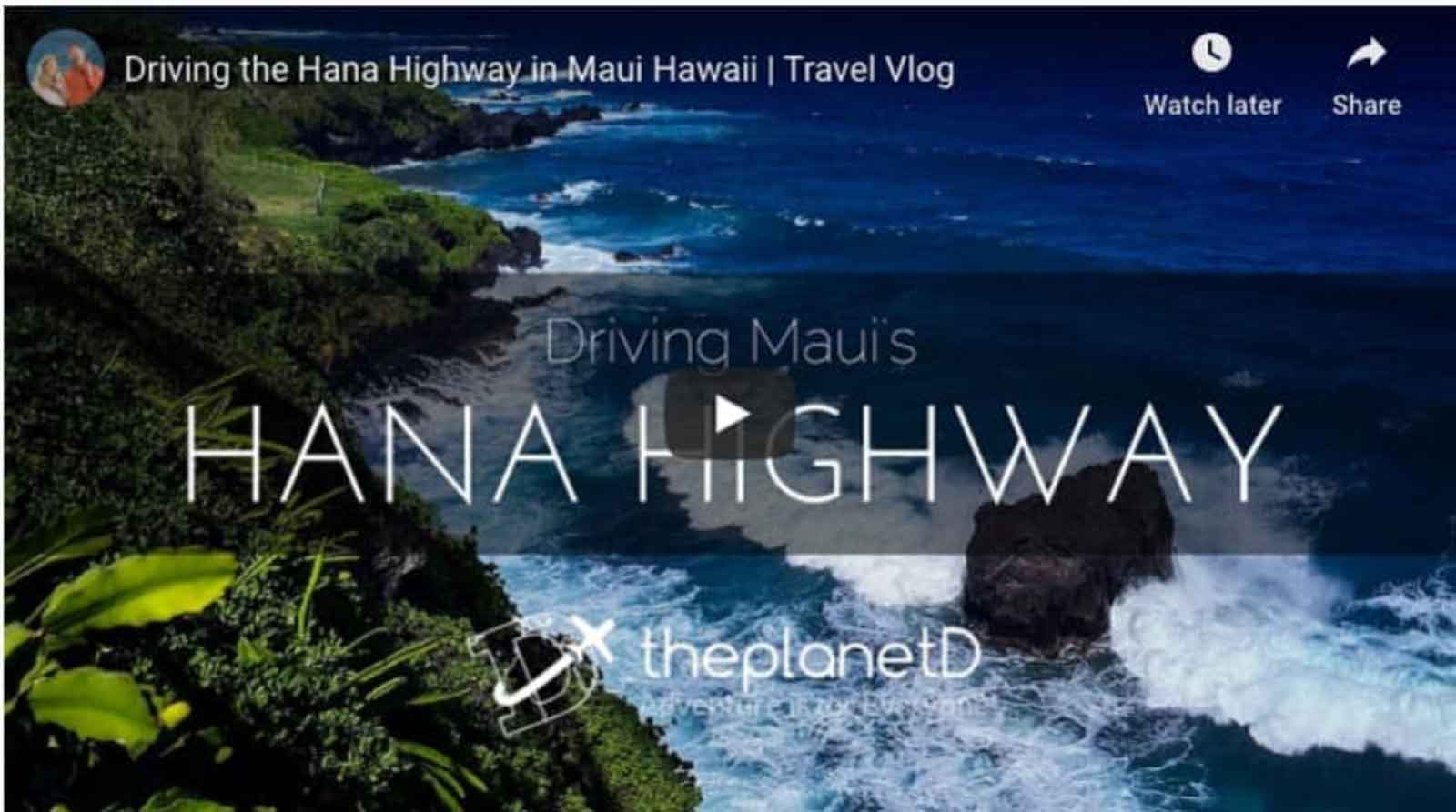 road to hana stops video including hamoa beach