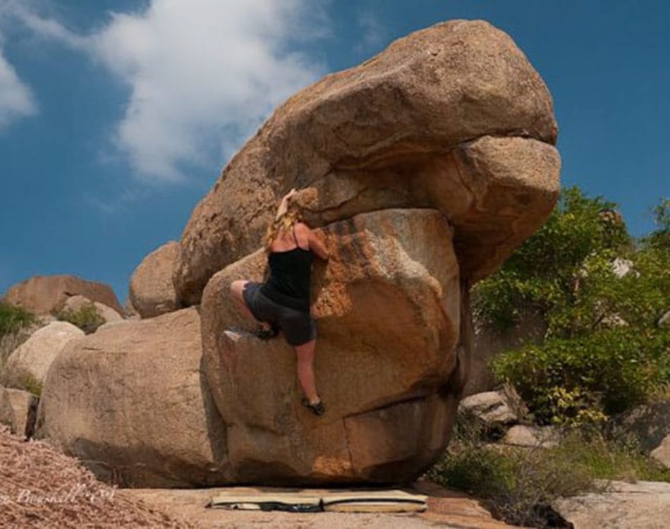 Rock Climbing in Hampi – Bouldering Among the Ruins