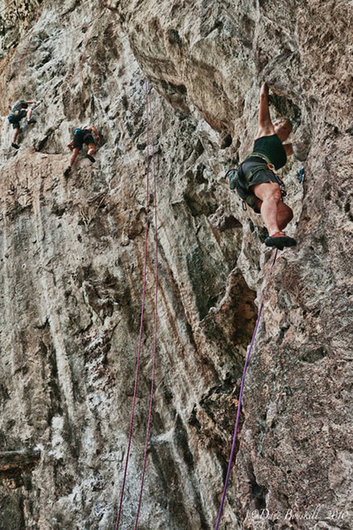 deb climbing railay