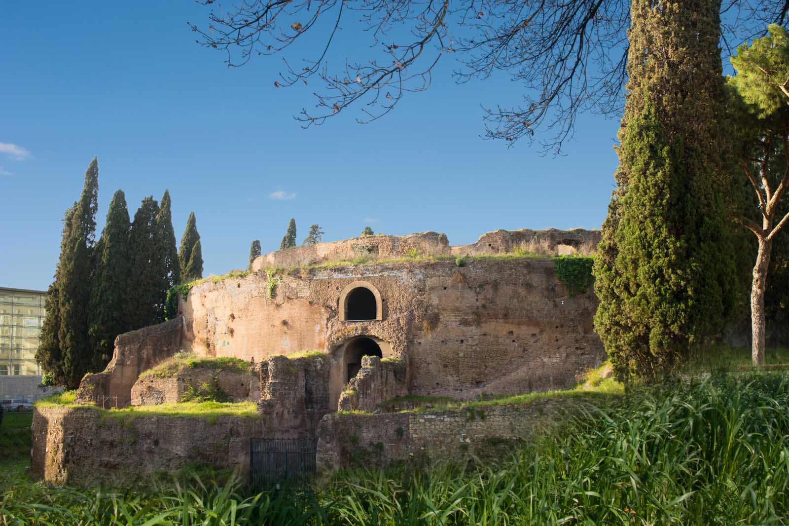 rome monuments mausoleum of augustus