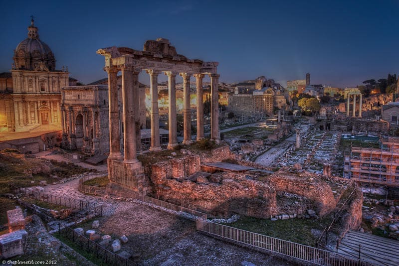 rome photos the Roman Forum