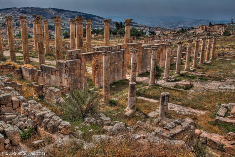 jordan ruins jerash