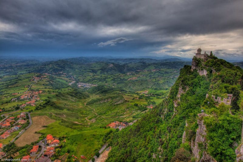 The Remarkable Views From San Marino The Most Serene Republic