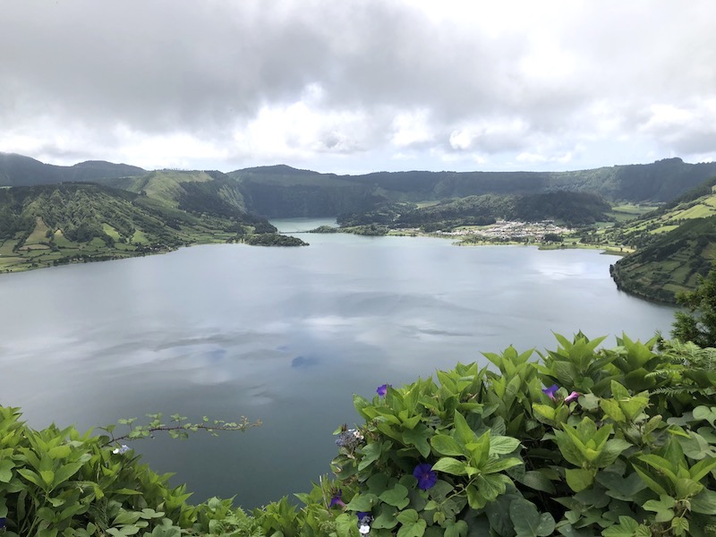 Azores Lakes of Sete Cidades in Sao Miguel