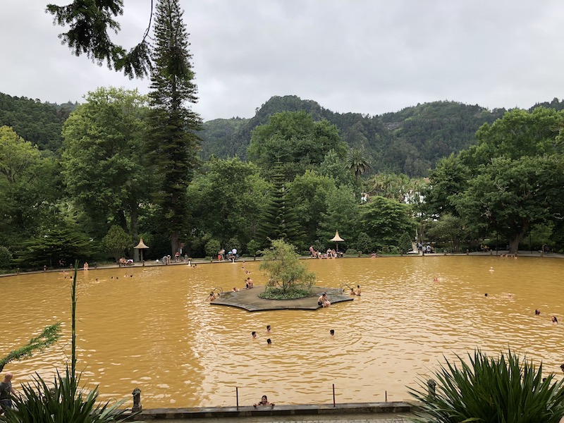 sao miguel the azores hot springs