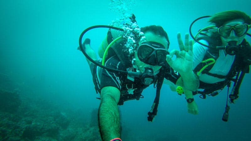 scuba diving maldives okay