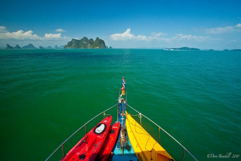 sea kayaking Thailand