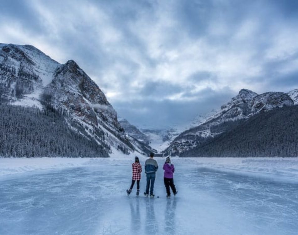 Pond Hockey on Lake Louise – Skating the Most Beautiful Rink in the World