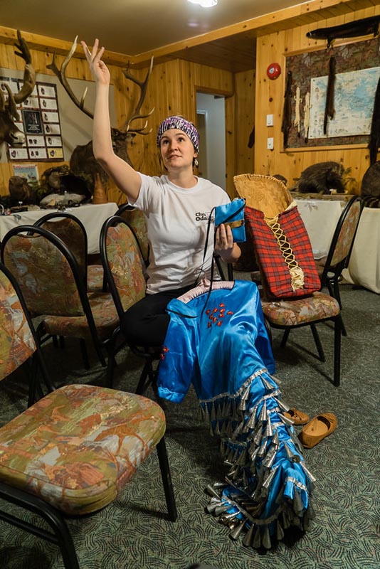 story telling at club odanak