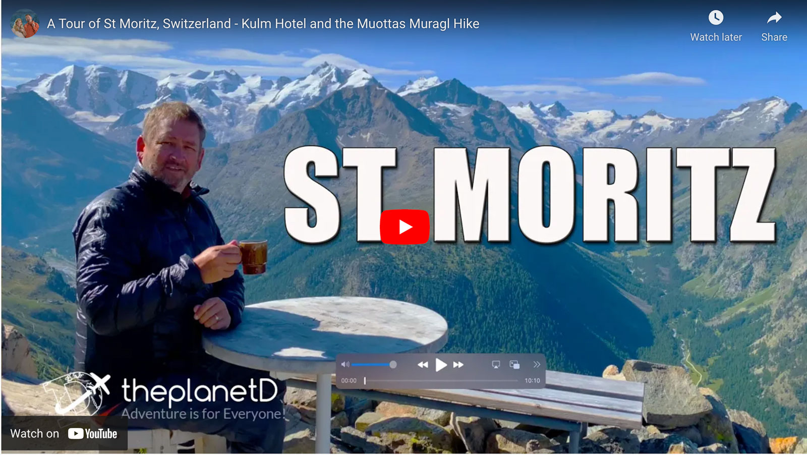 a tour of st moritz in summer