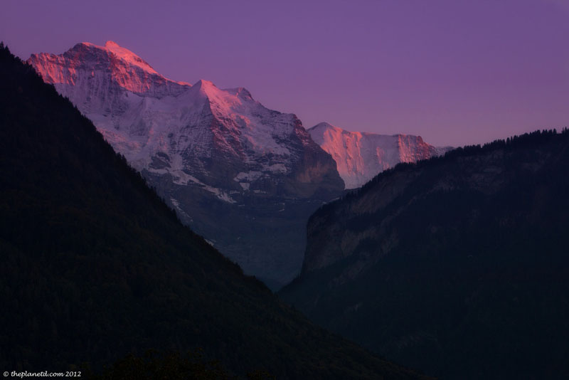 switzerland pictures sunset