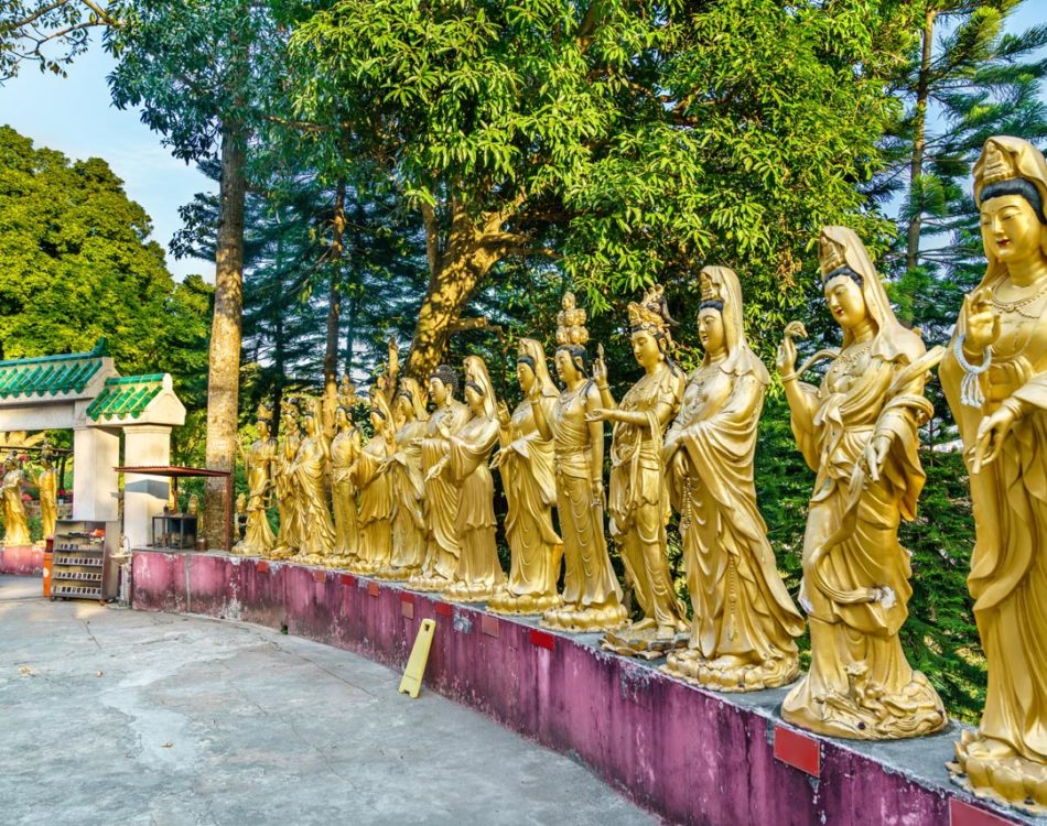 Ten Thousand Buddhas Monastery of Hong Kong