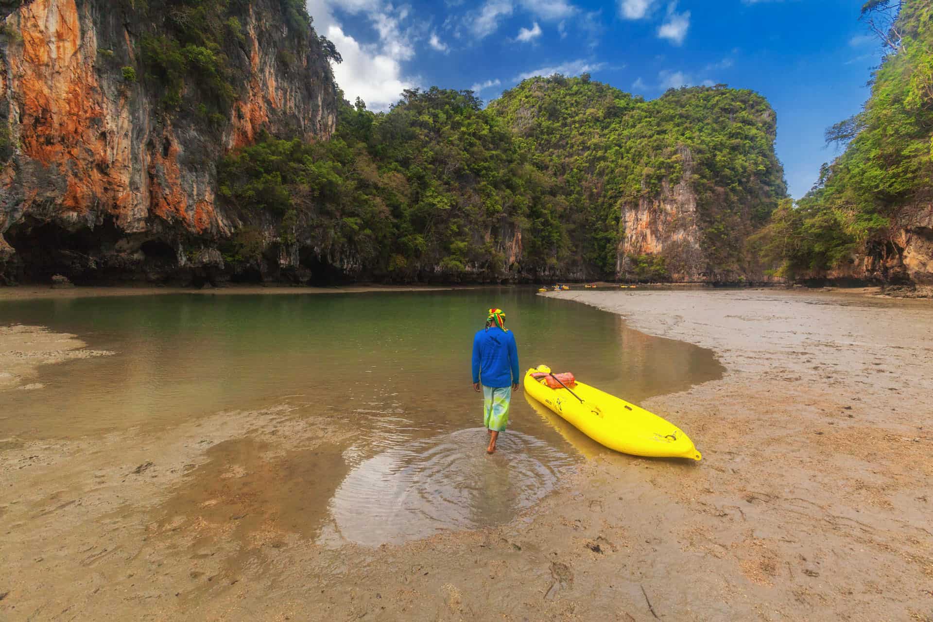 best beaches in Thailand kayak in 