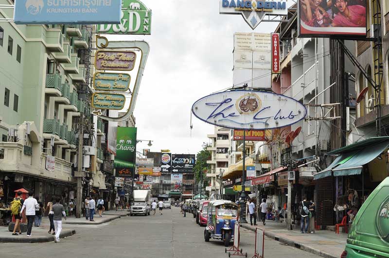 khao san road bangkok itinerary