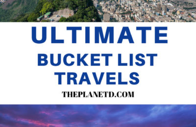 beginner travel bucket list