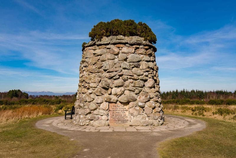 culloden battlefield memorial