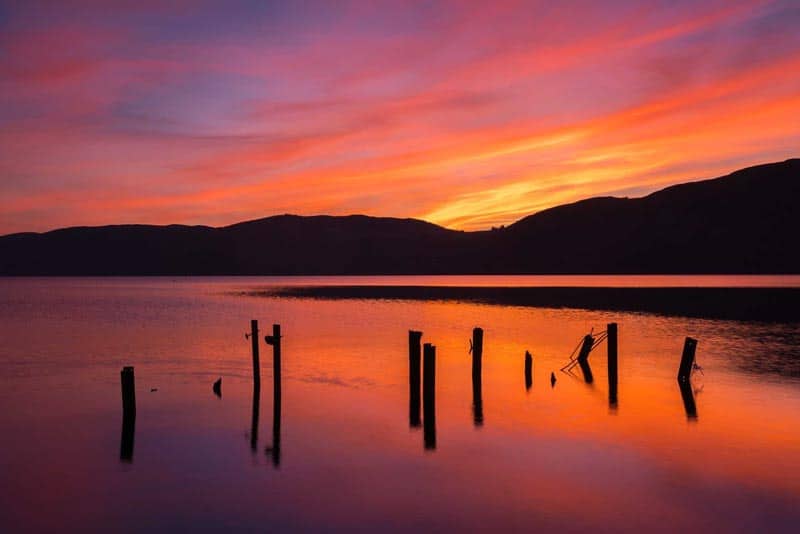 Things to do in Inverness: Watch the sunset from the shores of Lock ness
