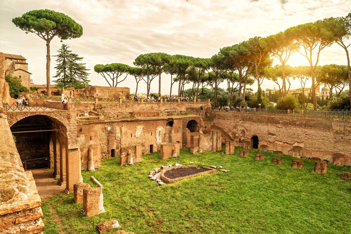 Palatine Hill  best things to do in Rome