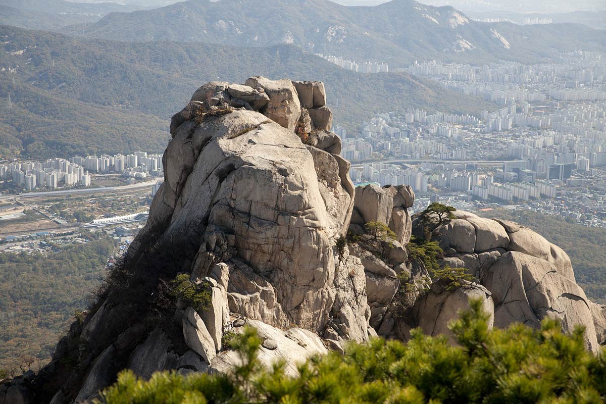 Hike Bukhansan Mountain is a great thing to do in Seoul