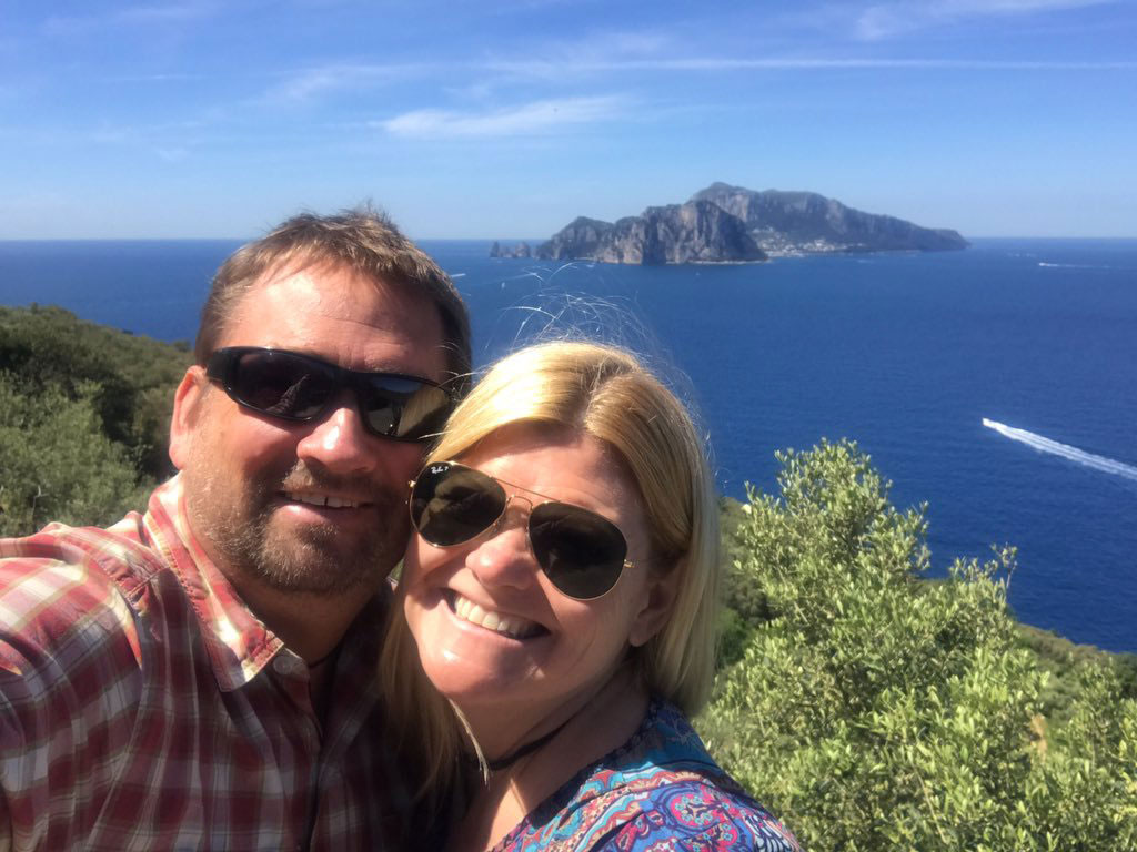 Punta Lagno Lookout along the Amalfi coast
