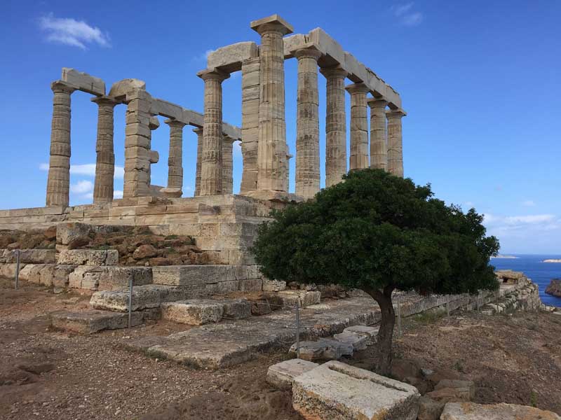 endroits à visiter à Athènes | Temple de Poséidon a