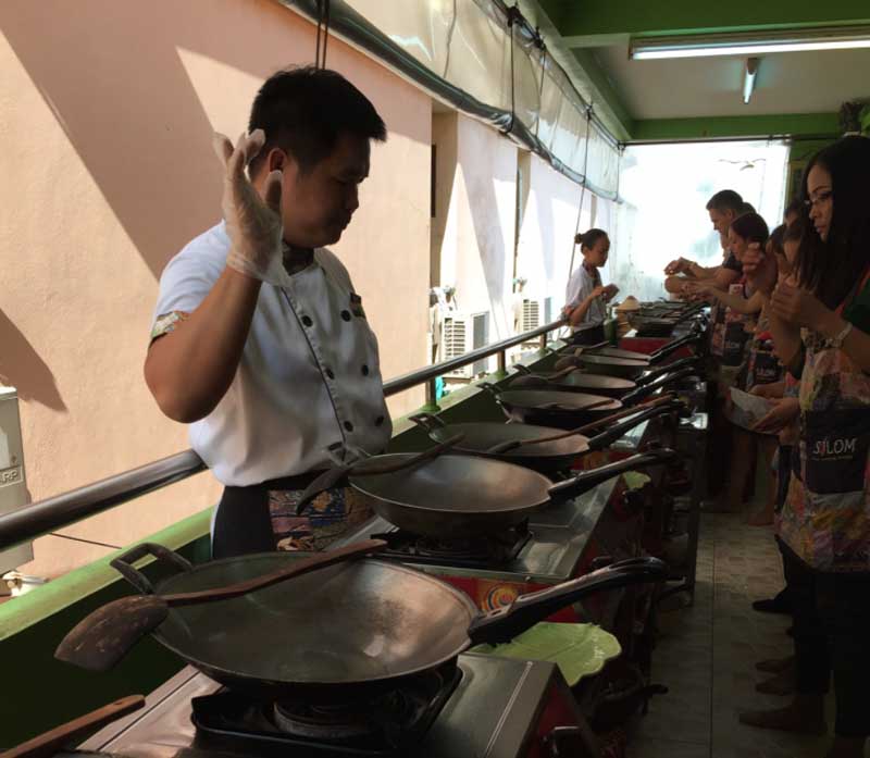 authentic cooking class in Bangkok