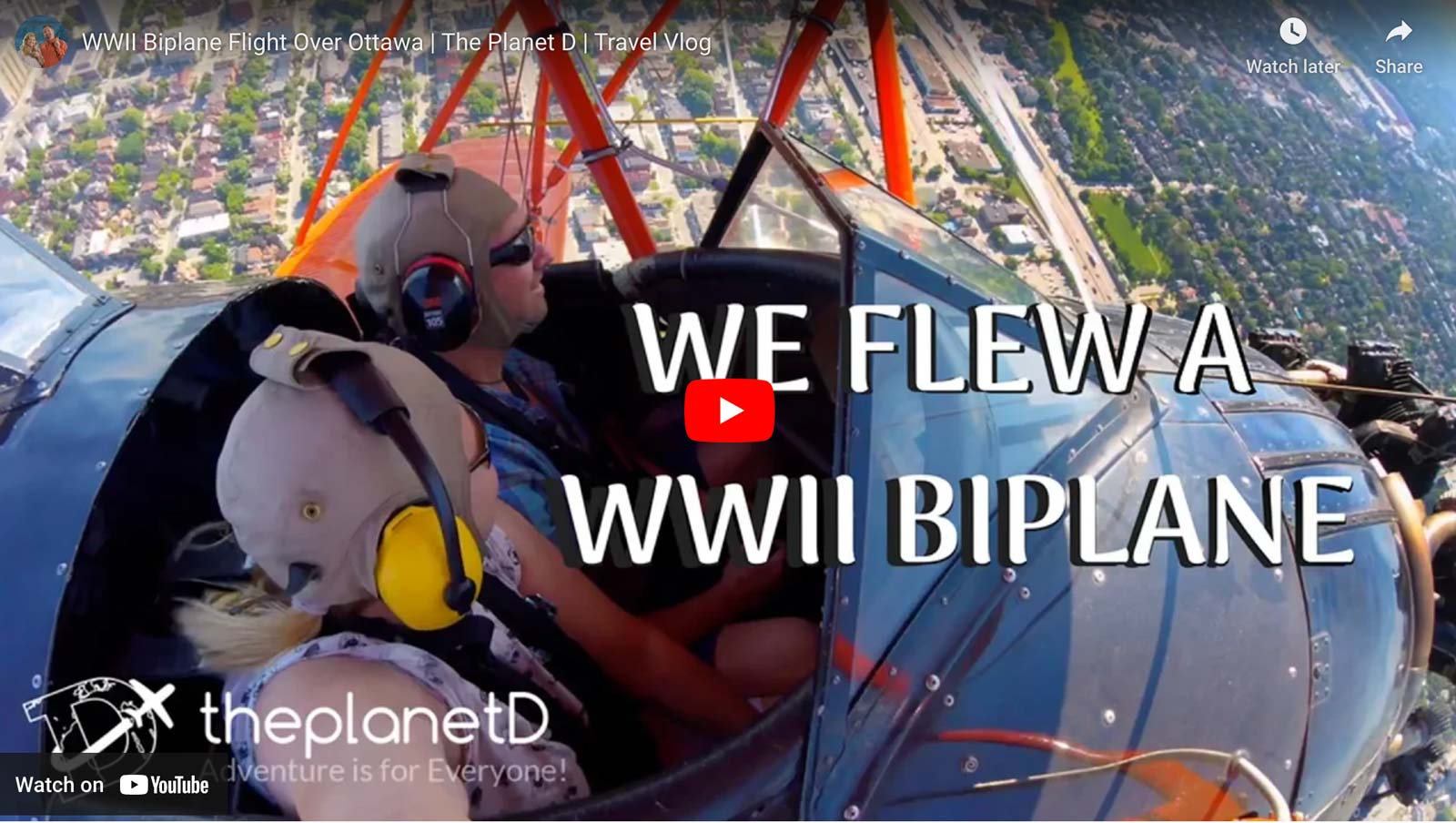 things to do in canada biplane flight over ottawa